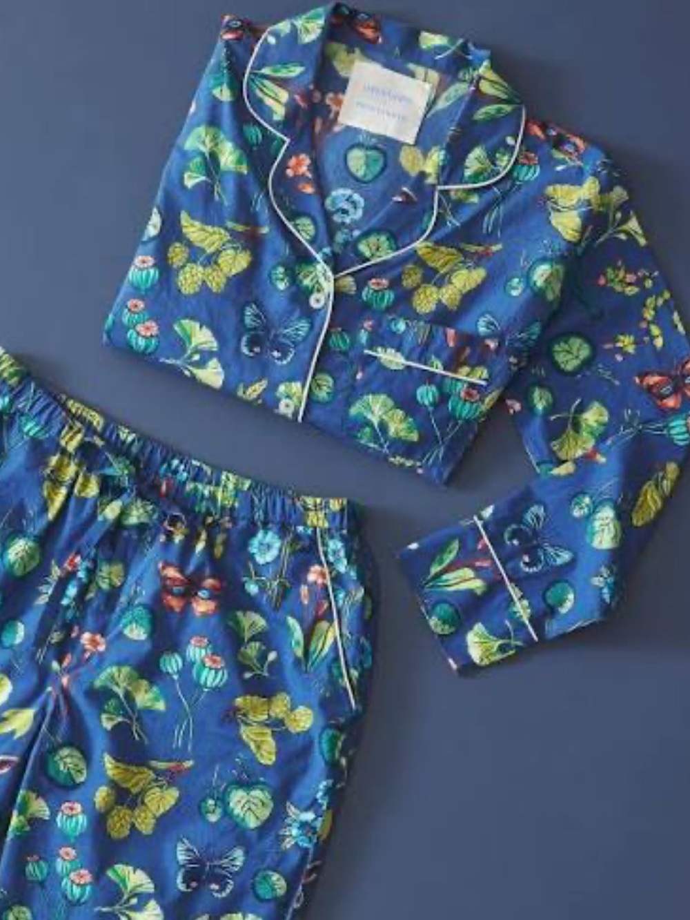 NWT J. McLaughlin x Printfresh pajama lounge set sz XL Mini Green House